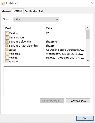 Cer Certificate Copy to File