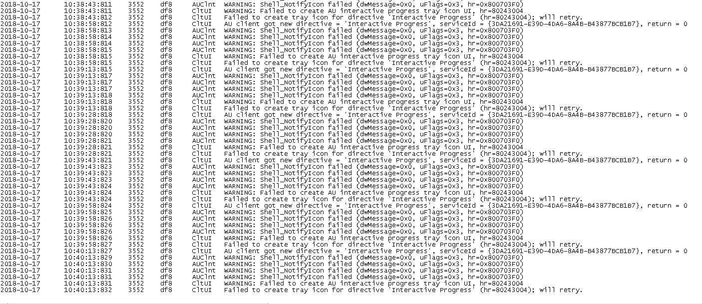 Interactive Progress' (hr=80243004); will retry