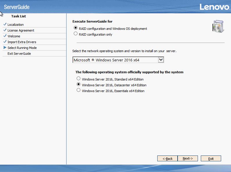 IBM RAID and OS Deployment