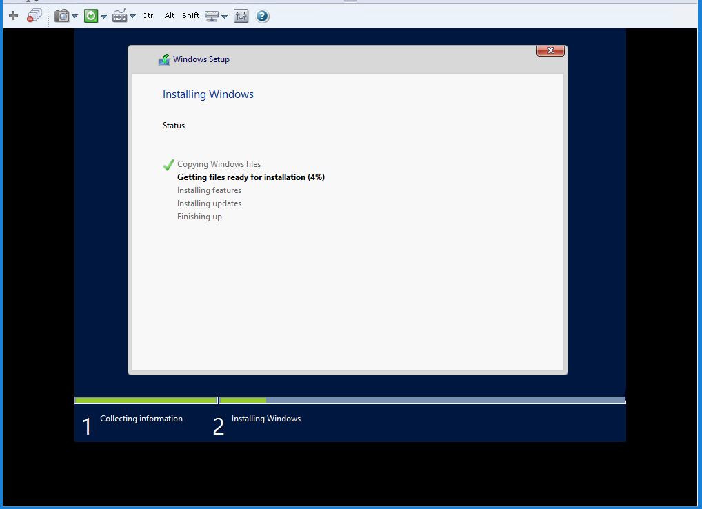 OS Installation IBM Felx x240