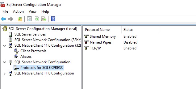SQL Server Configuration Manager