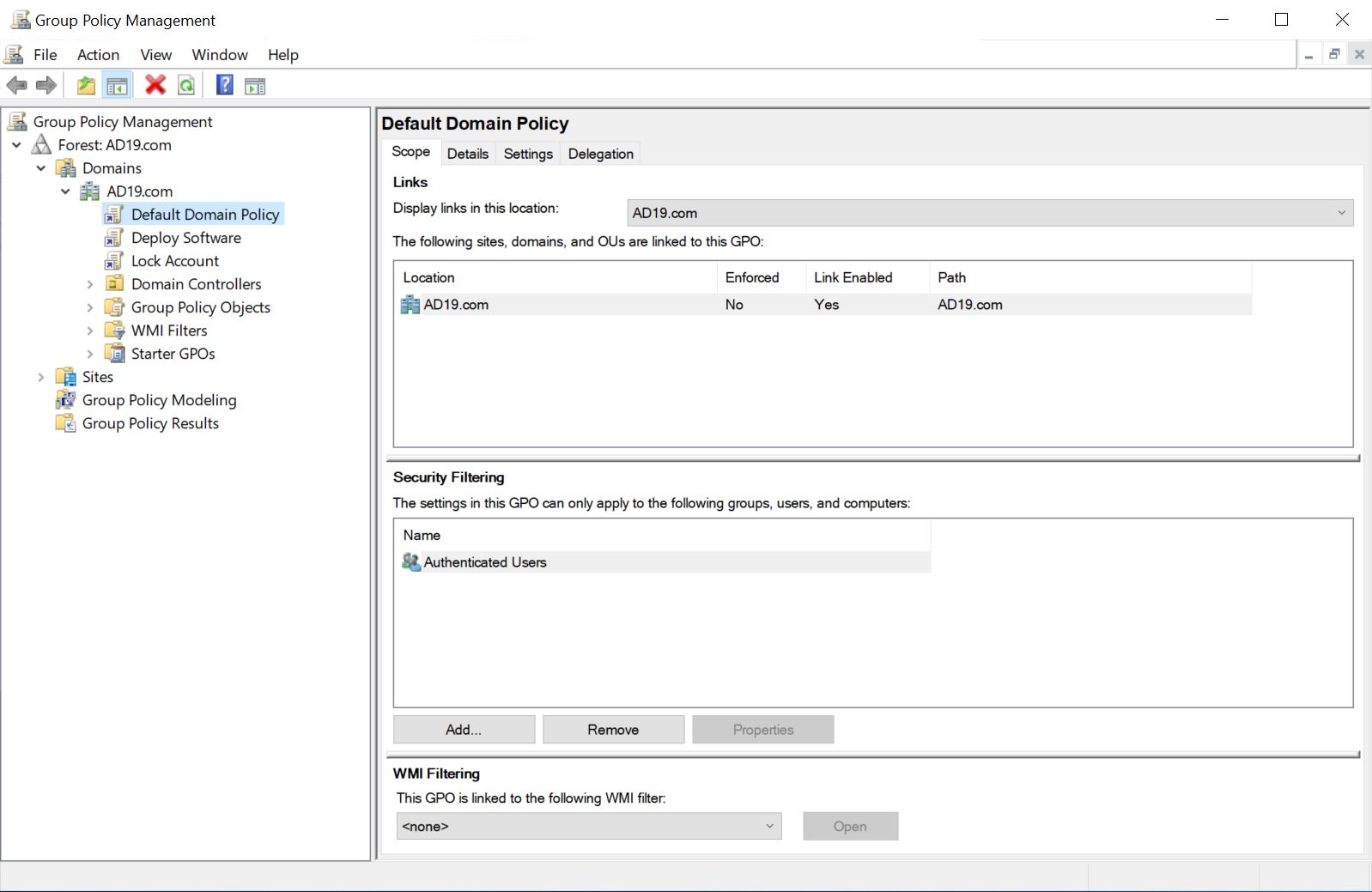 Chrome Policy Template