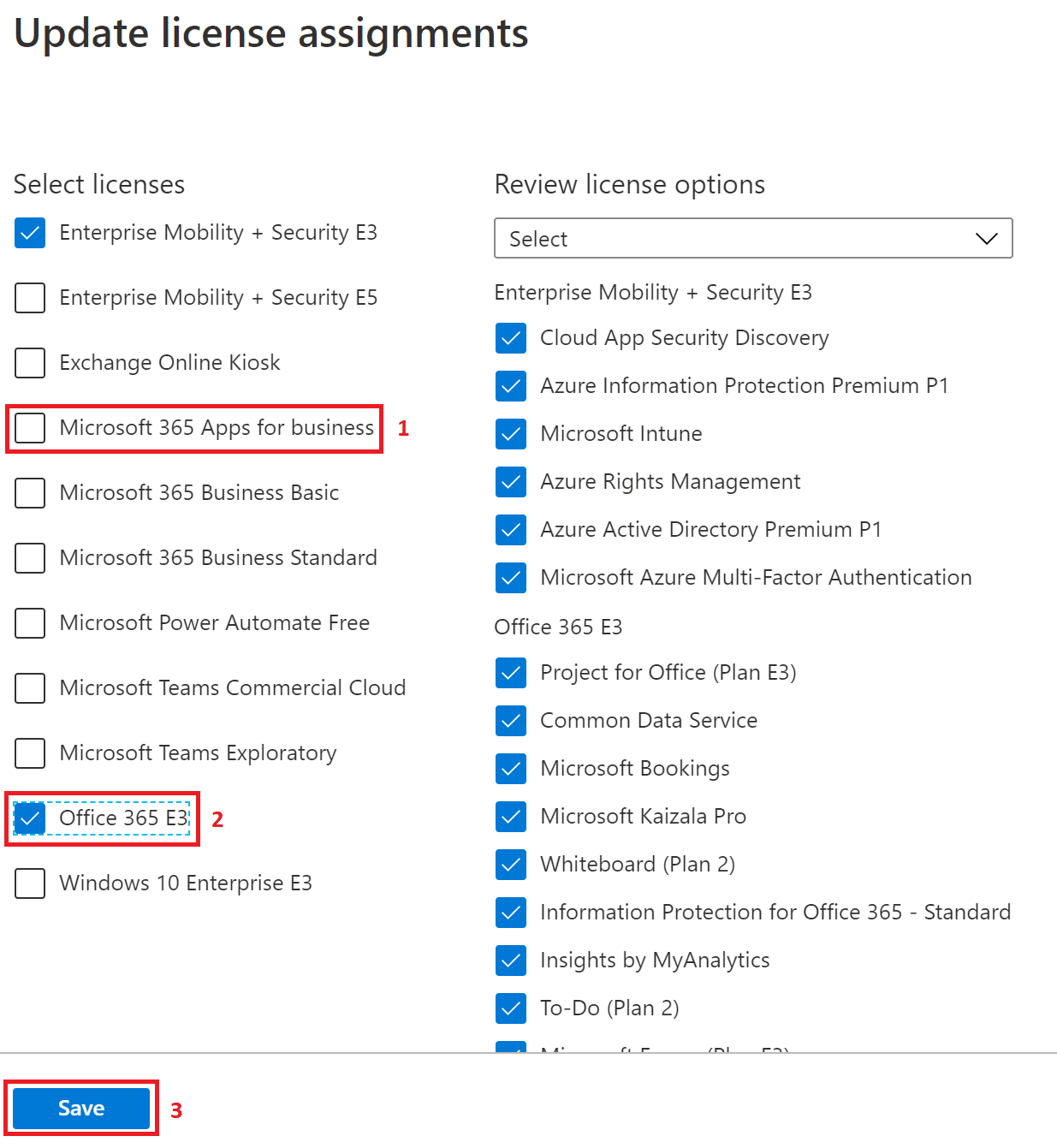 Group License Assignment