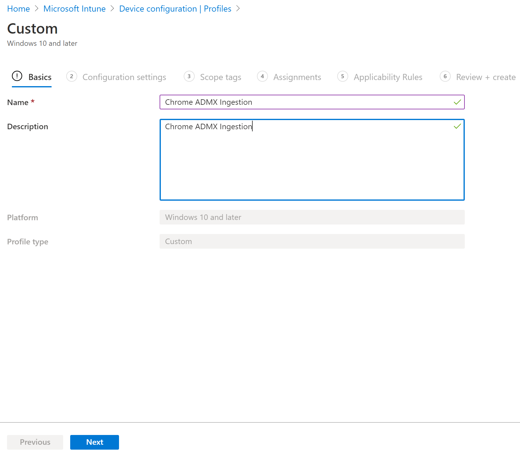 chrome admx ingestion