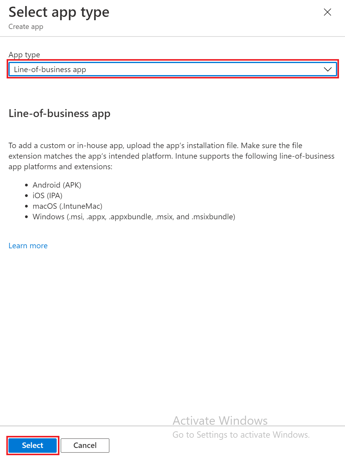 Install Chrome Intune