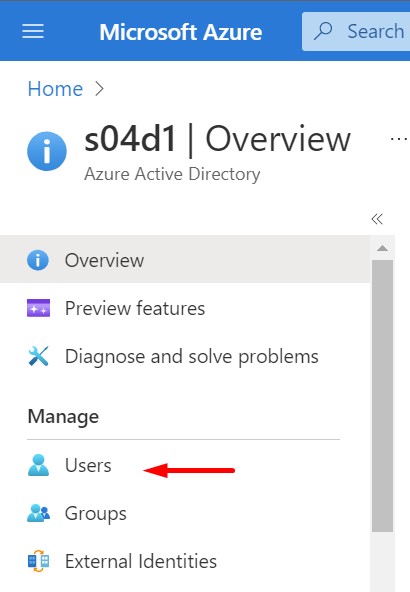 Users in Azure AD