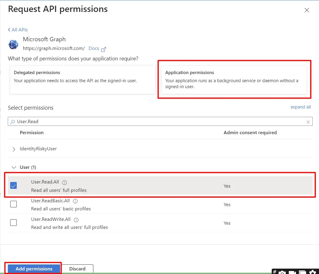 Microsoft Graph Api Permissions