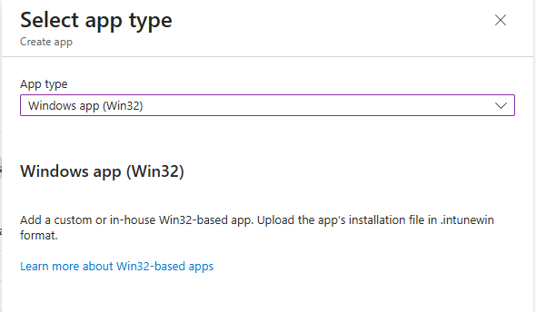 Win32 App Intune Win32 App Intune