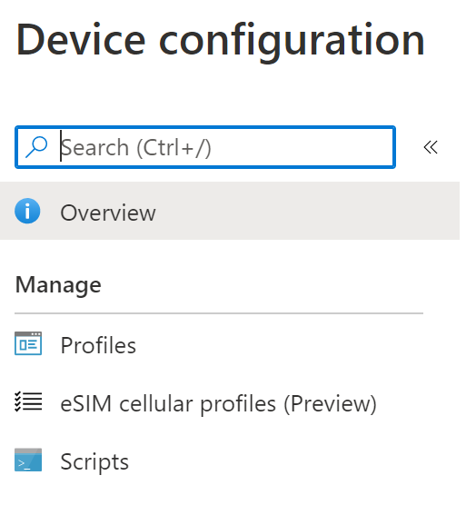 Intune Device Profiles