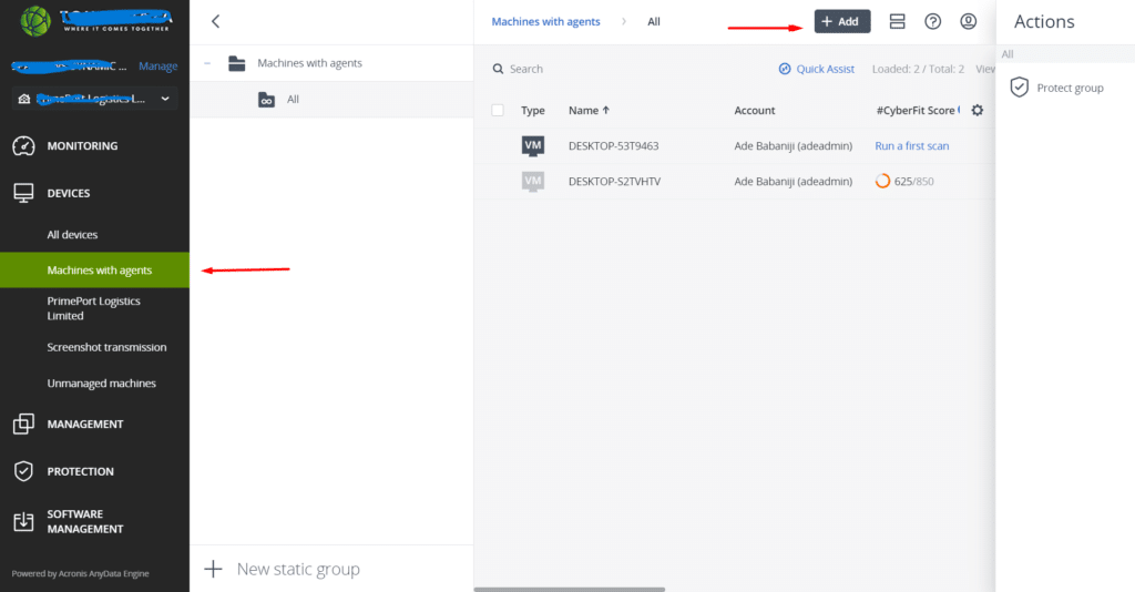 Acronis Unattended Installation