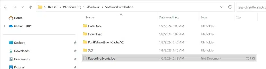 Windows Update Logs