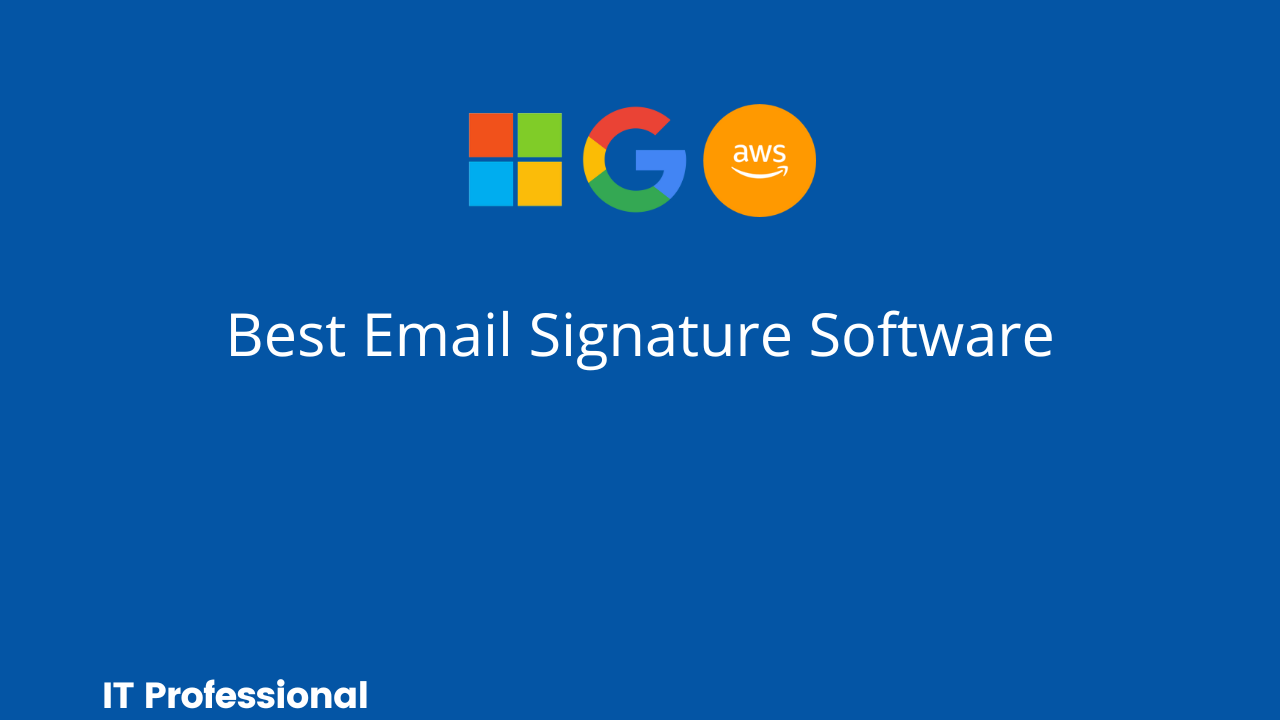 Best Email Signature Software